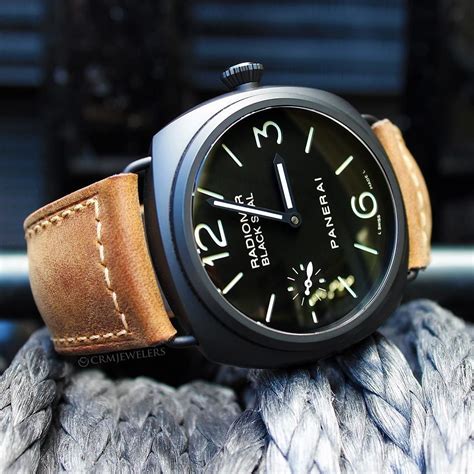 black seal panerai|panerai black seal ceramic.